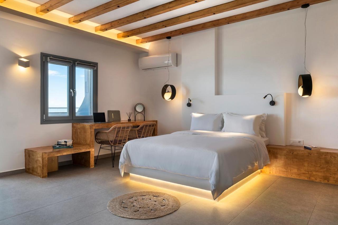 La Estrella 4 Suites With Sea View & 4 Prive Hot Tub Vourvoúlos Eksteriør bilde