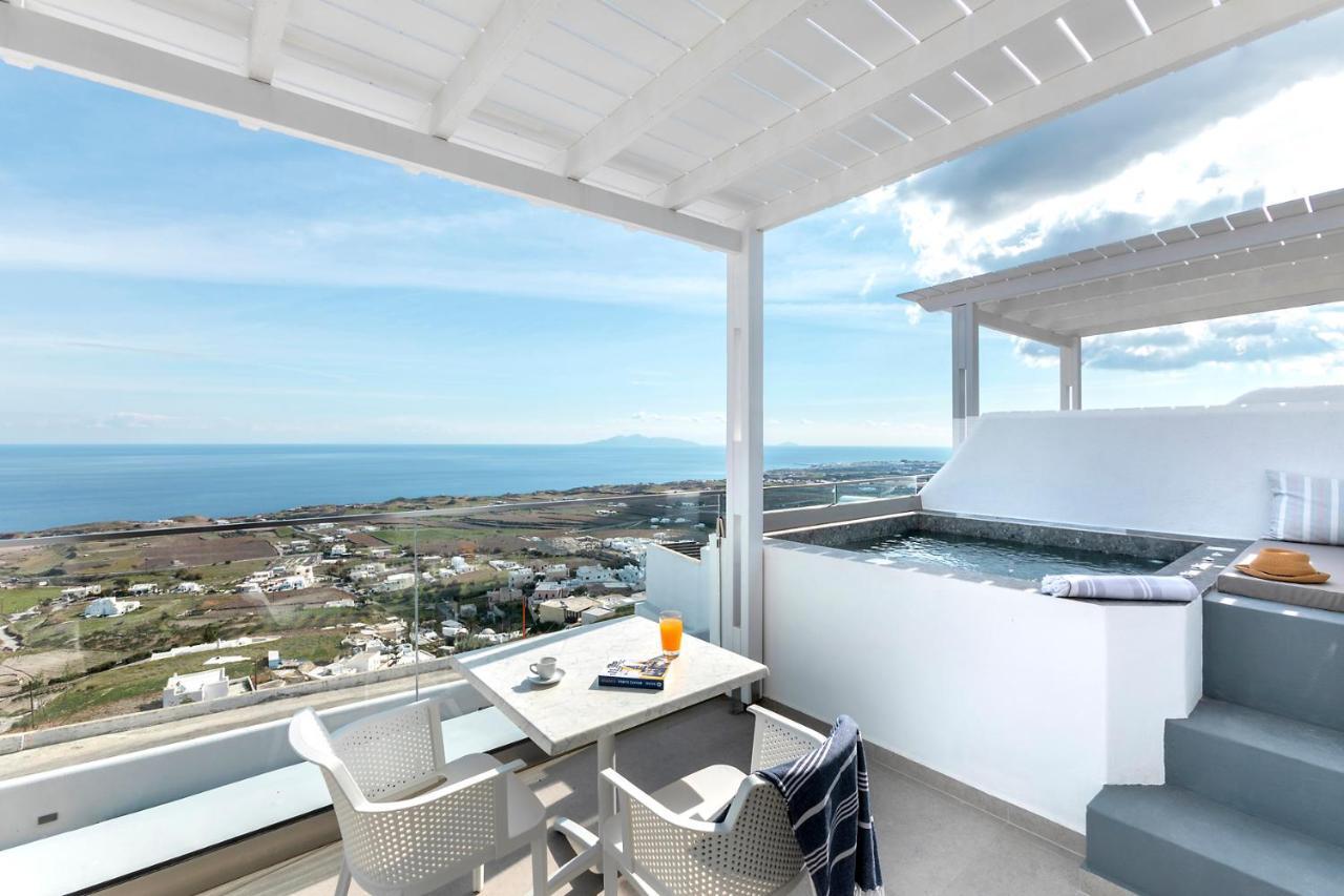 La Estrella 4 Suites With Sea View & 4 Prive Hot Tub Vourvoúlos Eksteriør bilde