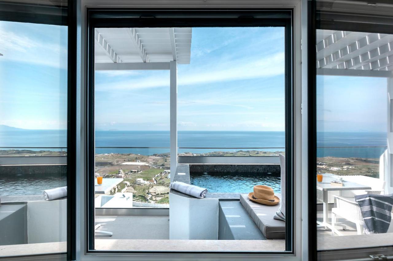 La Estrella 4 Suites With Sea View & 4 Prive Hot Tub Vourvoúlos Eksteriør bilde
