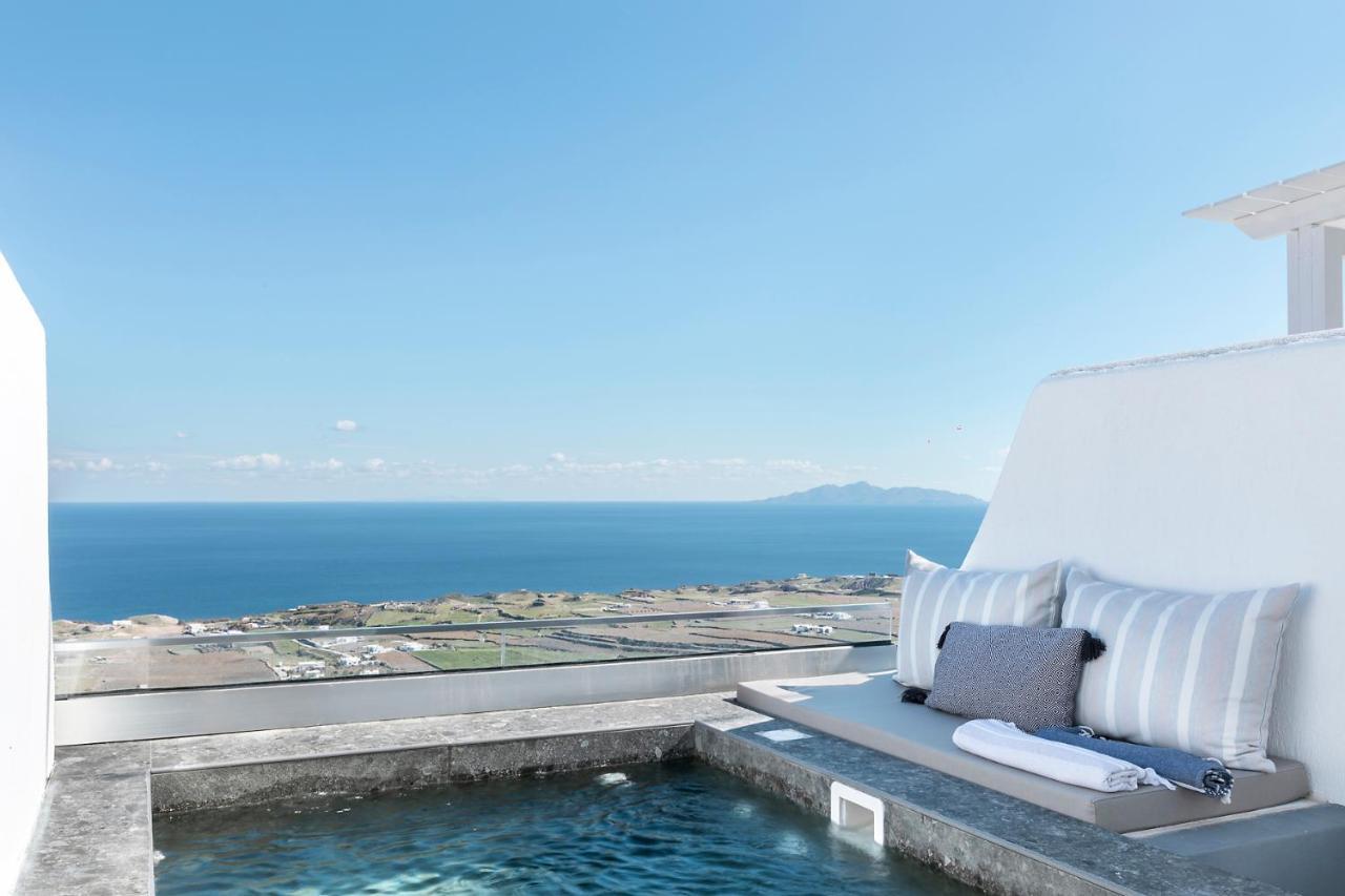 La Estrella 4 Suites With Sea View & 4 Prive Hot Tub Vourvoúlos Eksteriør bilde